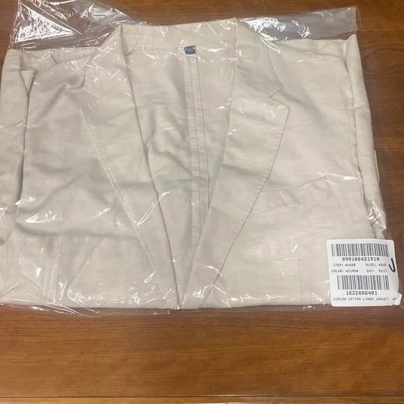 J Crew Ludlow Slim-fit unstructured suit jacket in Irish cotton-linenItem AU428 Sport Coats & Blazers